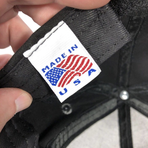 POWER MAINTENANCE CONSTRUCTORS PMC HAT CAP USA MADE BLACK ADJUSTABLE ONE SIZE - Picture 12 of 13